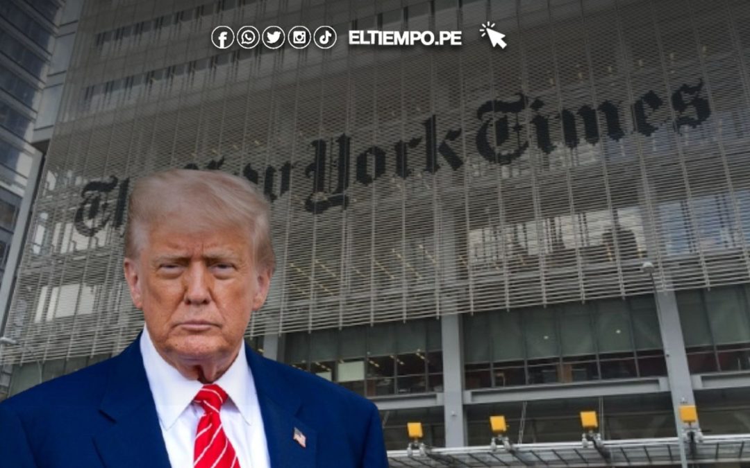 Donald Trump presenta demanda millonaria contra el New York Times por difamación