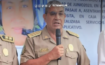 Poder Judicial ordenó suspender por 18 meses al comandante general de la PNP, Víctor Zanabria