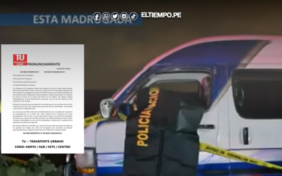 Transportistas de Lima y Callao realizarán paro simbólico contra la violencia y extorsiones que azotan al sector