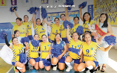 Vóley de exalumnas en Piura: Bacilio Ramírez Peña se consolida como líder