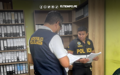 Fiscalía Anticorrupción de Piura incauta documentos por presunta colusión en la Municipalidad de Bernal
