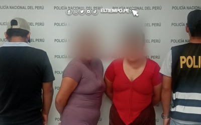 Piura: Caen presuntas extorsionadoras