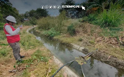 Canal de riego Cerrito tiene deficiencias y pase aéreo colapsado pese a que fue recibido hace dos años, según Contraloría