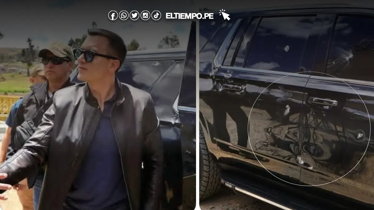 Ecuador: atacan a balazos el vehículo del presidente Daniel Noboa en medio de protestas nacionales Ecuador: atacan a balazos el vehículo del presidente Daniel Noboa en medio de protestas nacionales