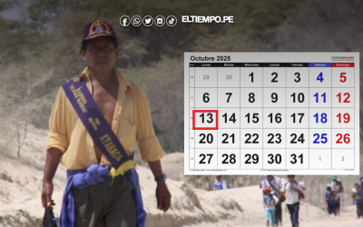 ¿El lunes 13 de octubre será feriado o día no laborable en Piura? Conoce cuánto te deben pagar si trabajas