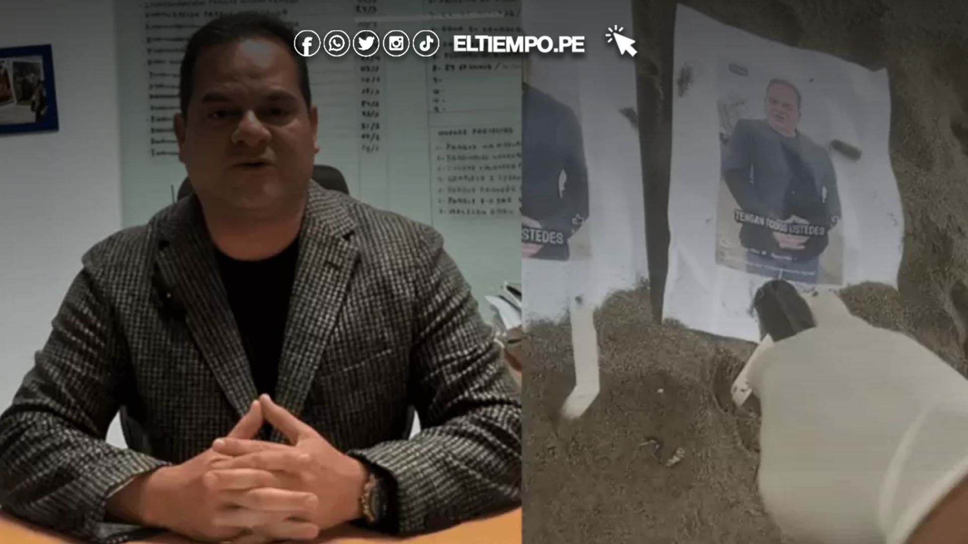 playa chorrillos alcalde amenaza de muerte