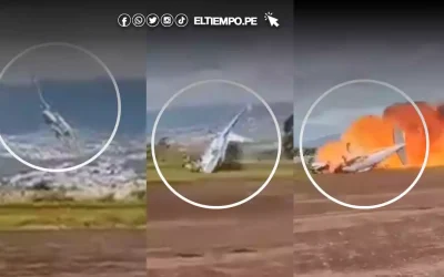 VIDEO | Tragedia aérea en Venezuela: dos muertos tras caída de avioneta en Táchira