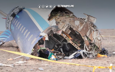 Putin admitió la responsabilidad rusa en el derribo del avión de Azerbaiyán que dejó 38 muertos
