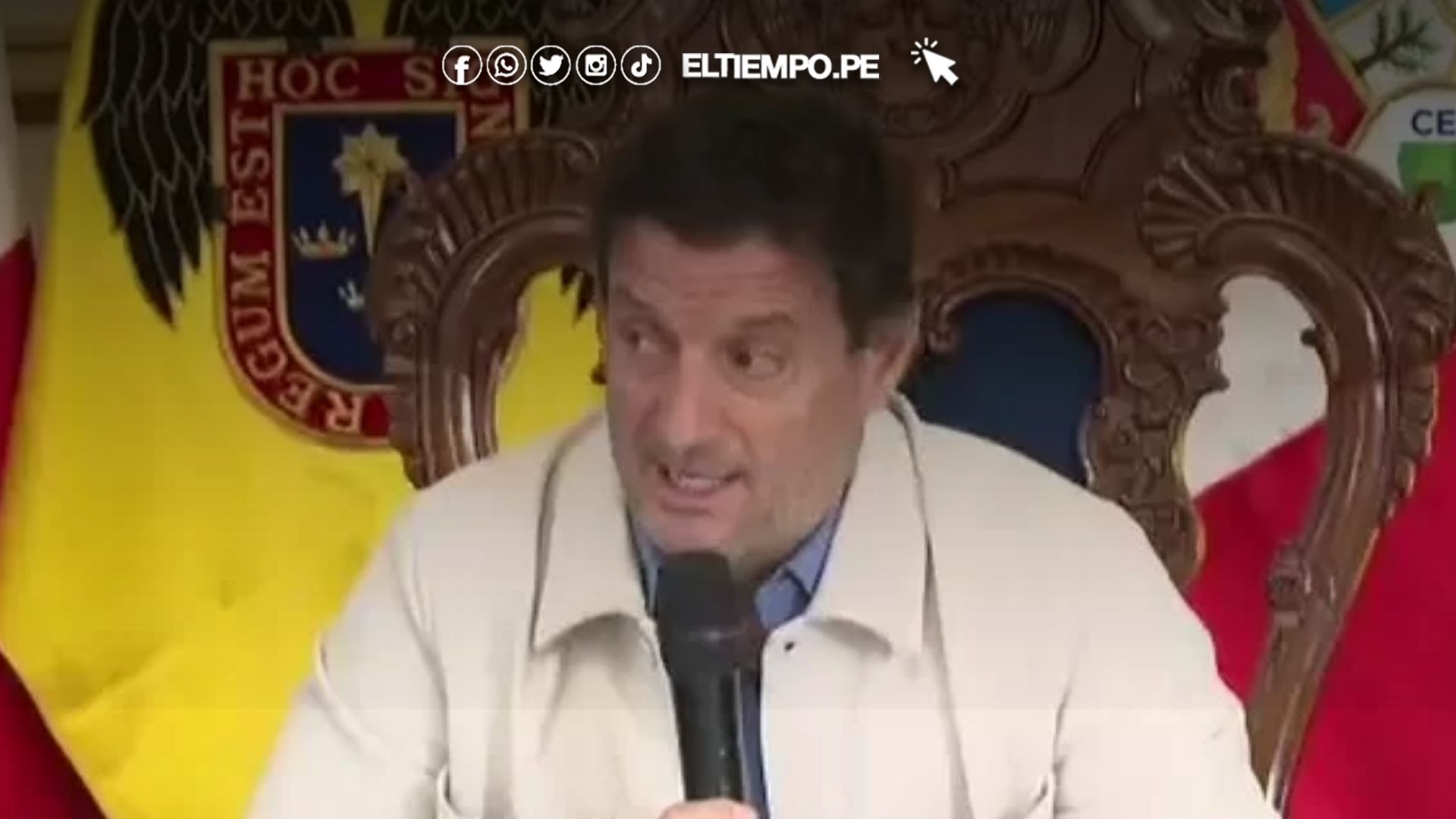 Renzo Reggiardo alcalde de Lima