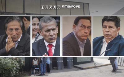Cuatro expresidentes del Perú cumplen prisión simultáneamente: un hecho sin precedentes