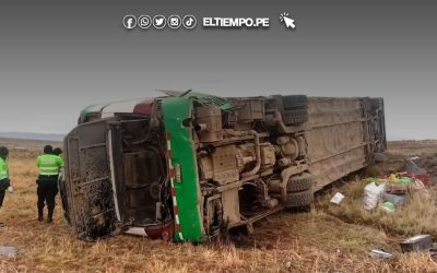 Accidente de tránsito en la vía Cusco–Espinar–Chumbivilcas dejó tres personas fallecidas y más de 30 heridos