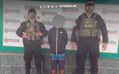Piura: Arrestan a un menor por robar en una botica