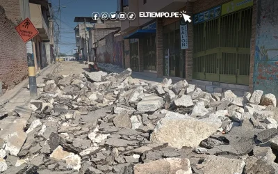 Obras del centro de Piura en su hora más complicada