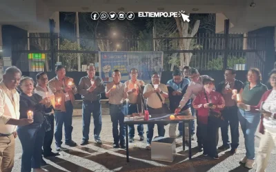 Docentes de la UNP se desangran y acatan vigilia en protesta