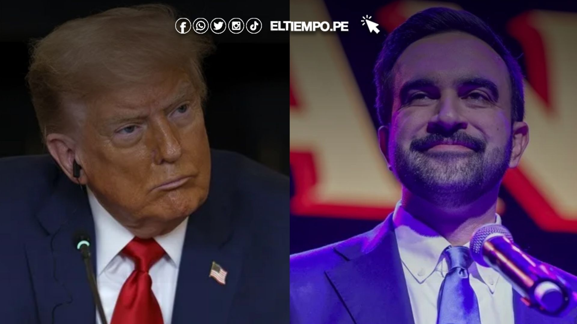 Trump y el alcalde de Nueva York