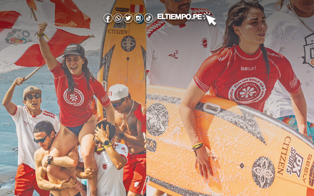 Vania Torres se consolida como la reina del surf