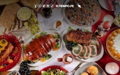 Más de 2 mil calorías se ingiere en la cena de Navidad y Año Nuevo