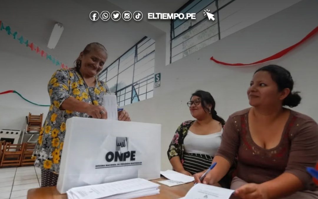 Elecciones 2026: ONPE realizará este 23 de enero selección previa de miembros de mesa