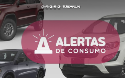 Indecopi alerta revisión de 316 vehículos por fallas de seguridad