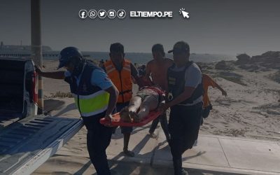 Menor salva de morir ahogada en Las Peñitas de Talara