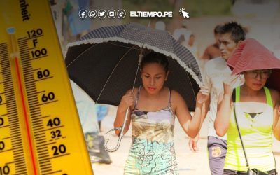 Se incrementa la temperatura hasta 4 °C por encima de lo normal en Piura
