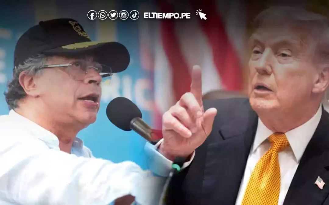 Petro a Trump: “Colombia combate drogas sin misiles”