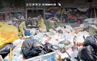 Mercado modelo de Piura está convertido en un basural