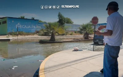 Piura: Nuevo colapso de desagües afecta a 600 vecinos de la urb. El Chilcal