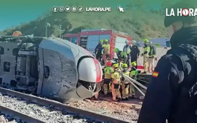 España: Tercer choque de tren metropolitano con grúa en Murcia deja varios heridos
