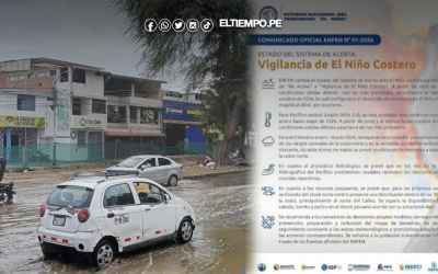 ENFEN activa vigilancia por posible El Niño Costero desde abril de 2026