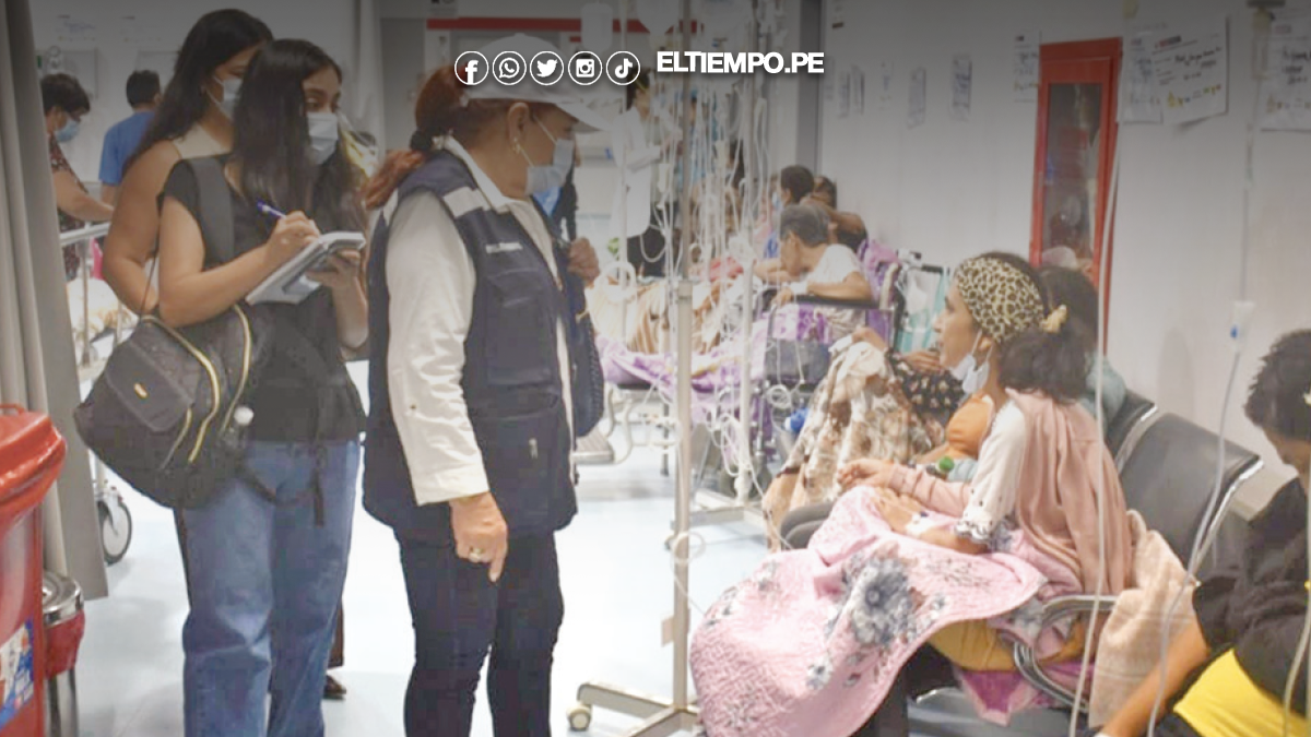 Hospital con medicinas pero sin camas Hospital con medicinas