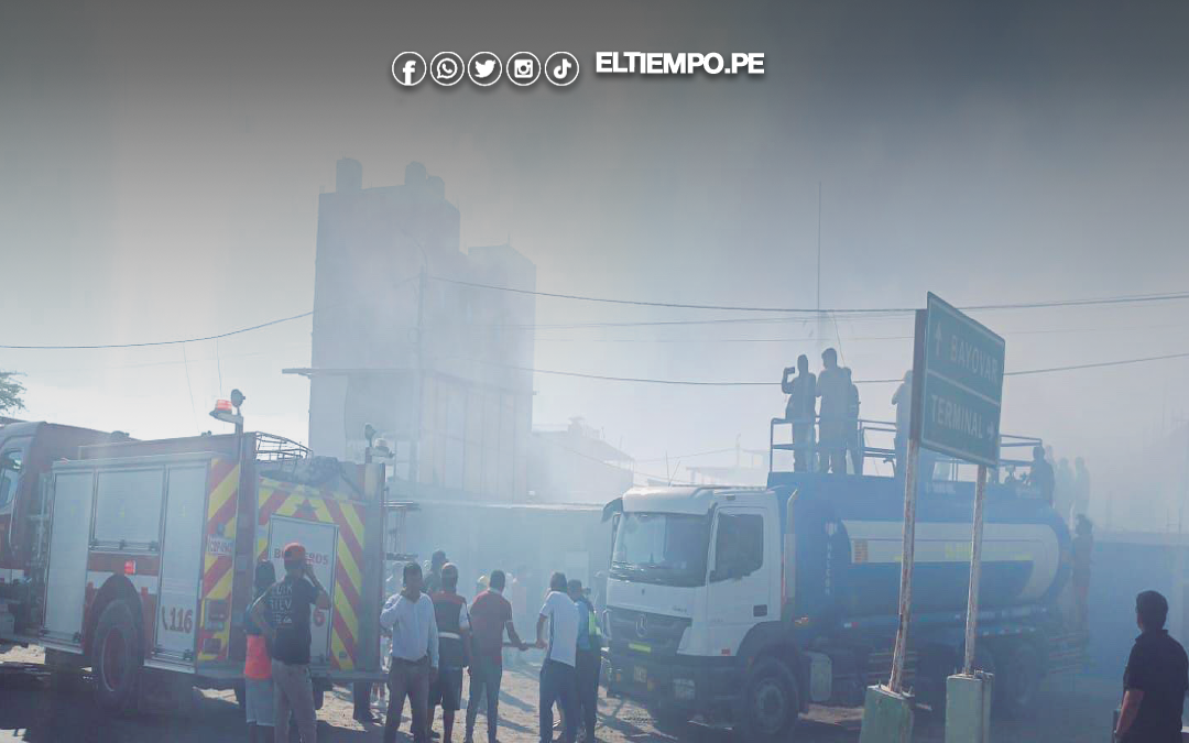 Sechura: Incendio deja en la calle a familias trabajadoras