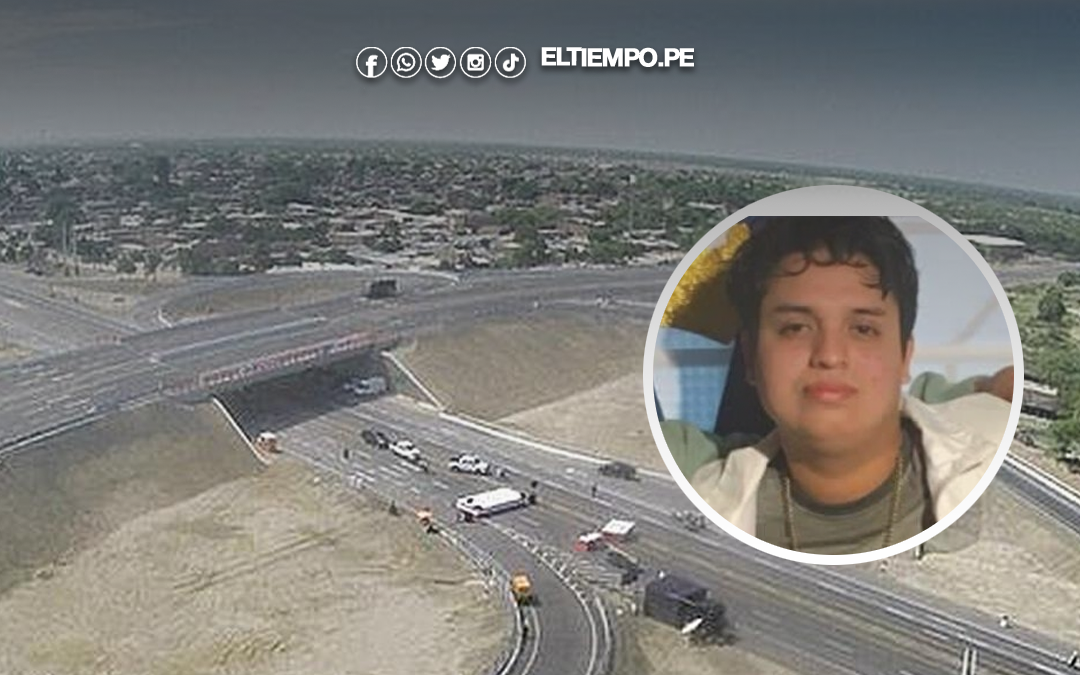 Piura: joven motociclista fallece tras choque con bus interprovincial en «El Trébol»