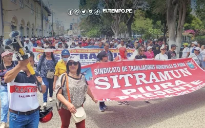 Sindicatos amenazan con paralizar municipalidad de Piura
