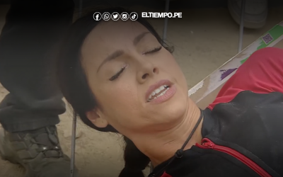 Paloma Fiuza sufrió violenta caída en el reality