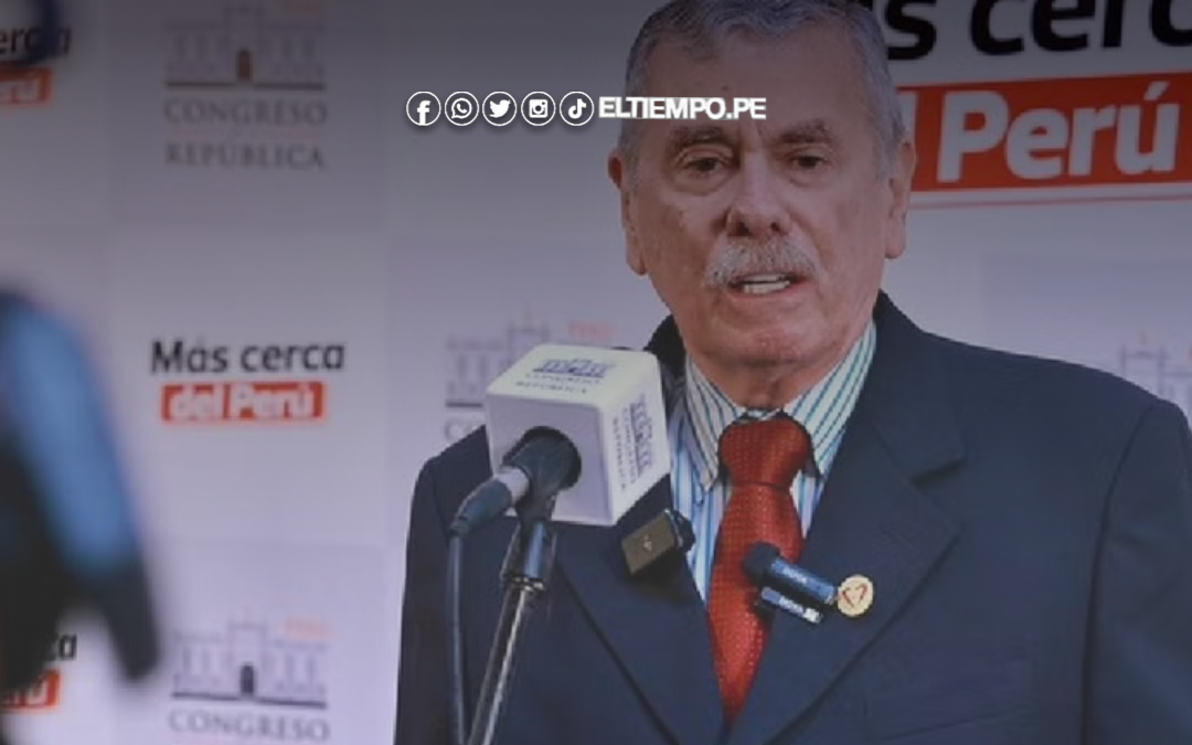 Rospigliosi rechaza que informe sobre empresas chinas haya sido archivado y responsabiliza a Héctor Valer por su paralización