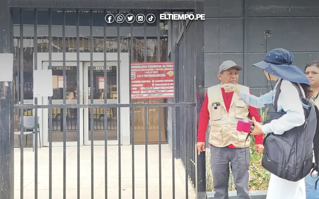 Clausuran local de la Sunarp por evitar fiscalización después de caída de techo