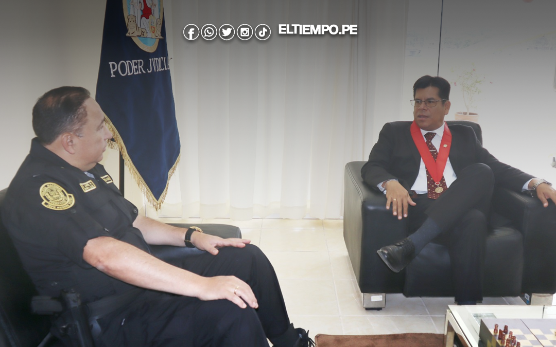 Titular de la Corte de Piura plantea que Unidad de Flagrancia cuente con unidad de dosaje etílico