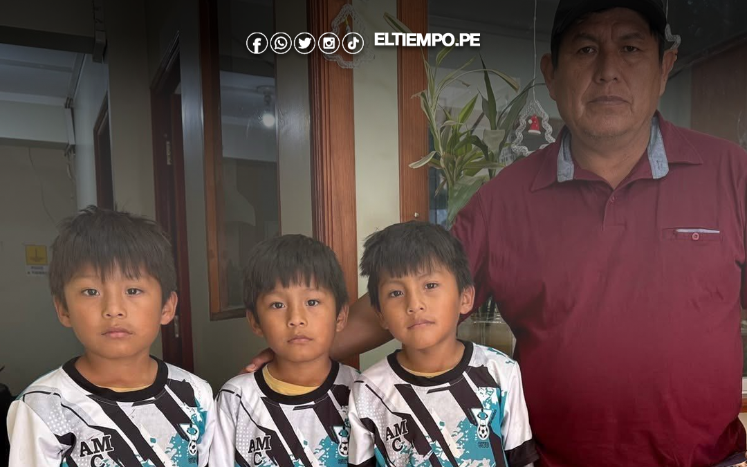 Trillizos de 6 años, campeones regionales, piden apoyo para competir a nivel nacional en Trujillo