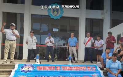 Trabajadores de la Universidad Nacional de Piura exigen beneficios laborales