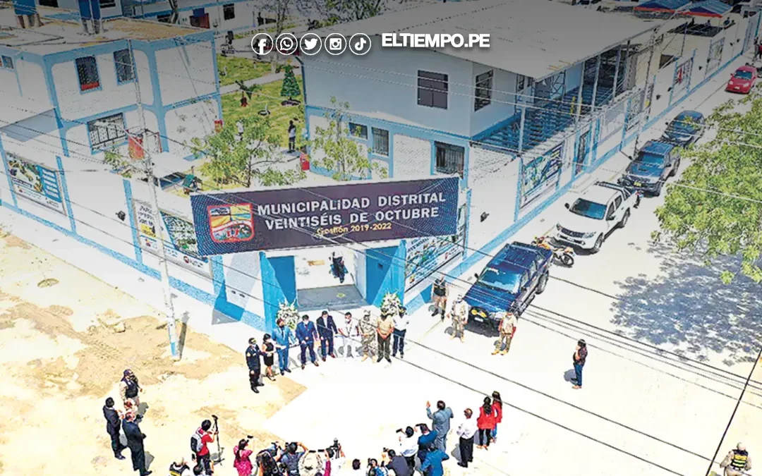 Detectan deficiencias en obra de rehabilitación del cerco perimétrico de Municipalidad de Veintiséis de Octubre