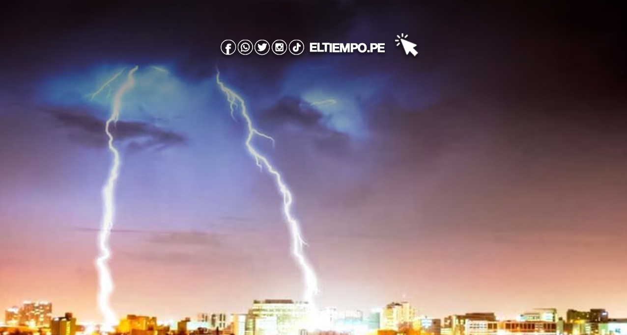 Alerta por tormentas eléctricas en Arequipa hasta el 23 de febrero Alerta por tormentas eléctricas en Arequipa hasta el 23 de febrero