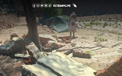 Sullana: se cae pared del Asilo de Ancianos