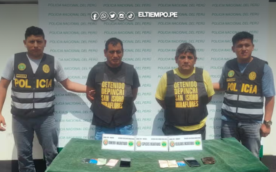 Capturan en Chorrillos a dos presuntos implicados en estafa bancaria por S/ 14 000