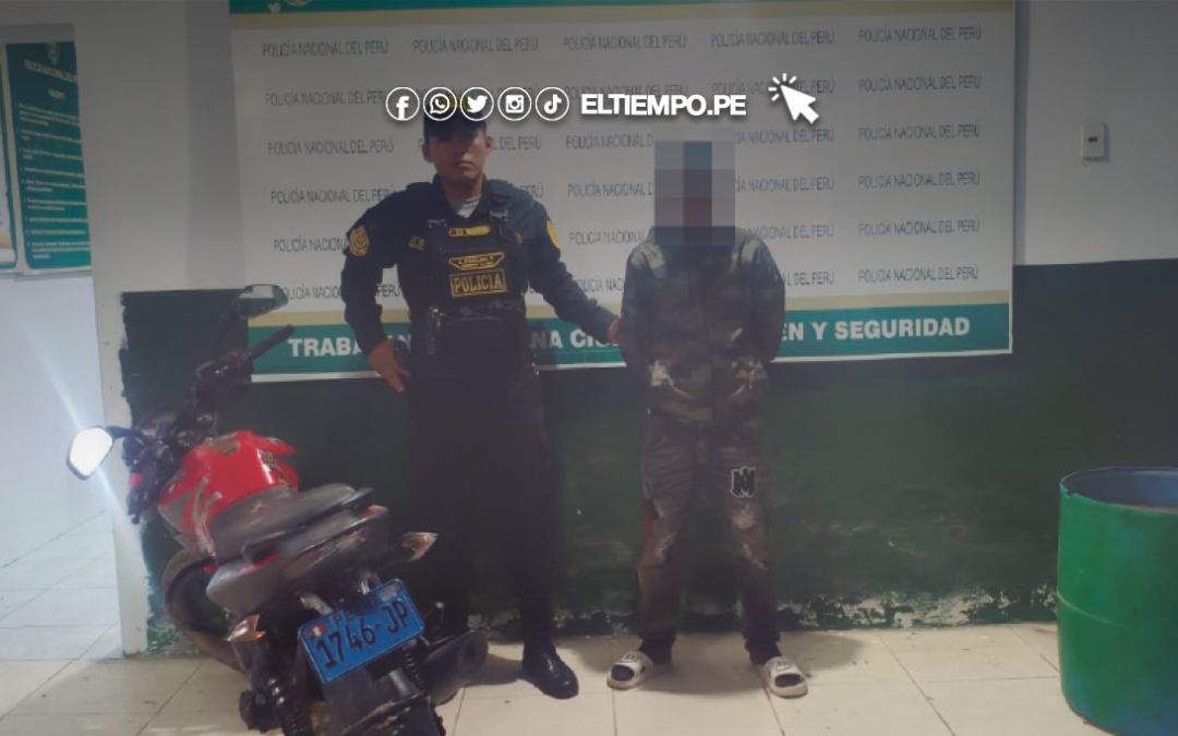 Temible menor ‘Chuky’ cayó luego de un asalto y robo de una motocicleta