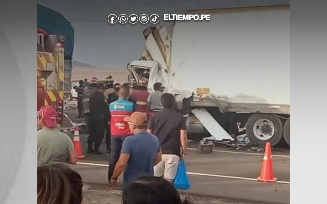 Fatal accidente en la Panamericana Norte deja cuatro fallecidos en Lambayeque