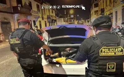 PNP captura a banda de extorsionadores que recibía órdenes desde penales