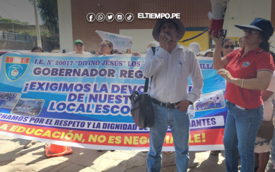 Colegio Divino Jesús exige devolución de local cedido al Ministerio de Salud