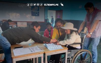 Más de 2 mil 500 electores con discapacidad de Piura y Veintiséis de Octubre acudirán a las urnas este 12 de abril