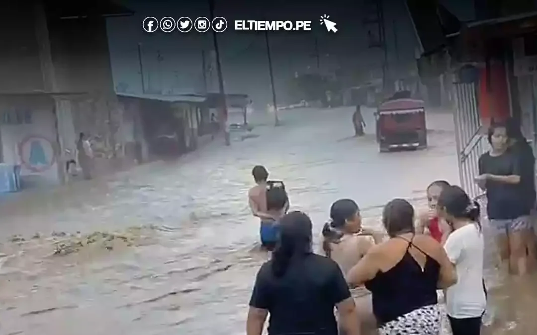 Fuertes lluvias aíslan caseríos, destruyen cultivos y carreteras